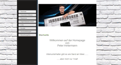 Desktop Screenshot of peterhintermann.ch